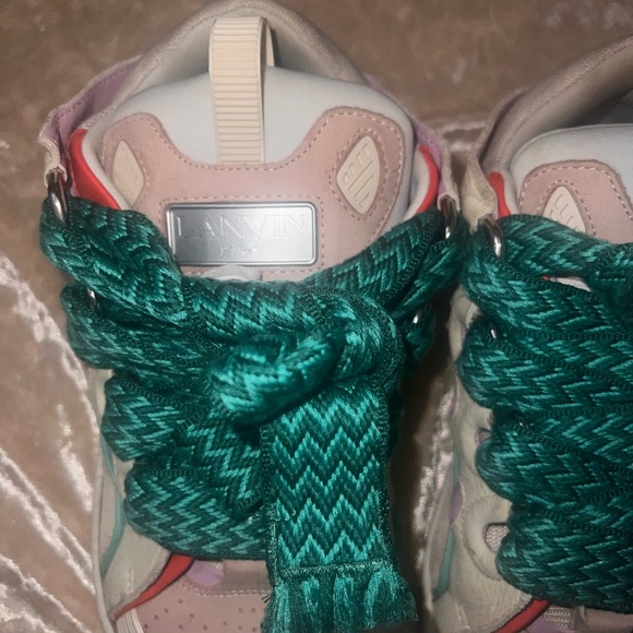 𓆉 Lanvin leather curb sneaker 𓆉 - Picture 3 of 10